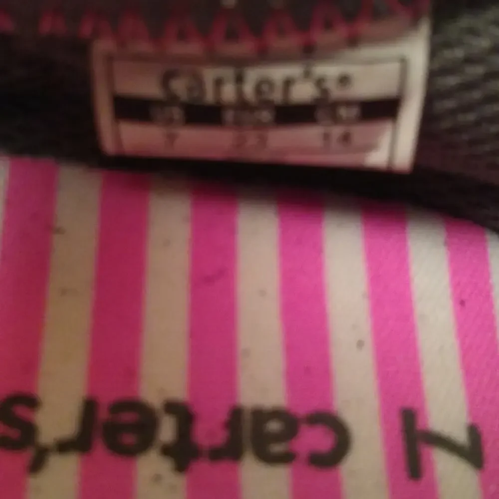 Carter's girls pink Maryjane loafers. Size 7